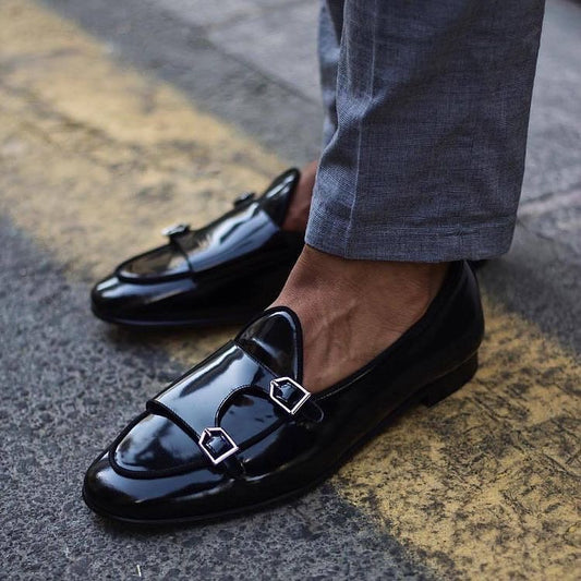 Black picasso Belgian Loafers