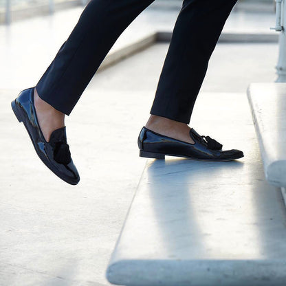 CANTORE BLACK BELGIAN LOAFER