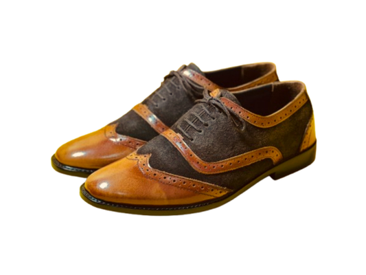 OXFORD TWO-TONE BROGUES