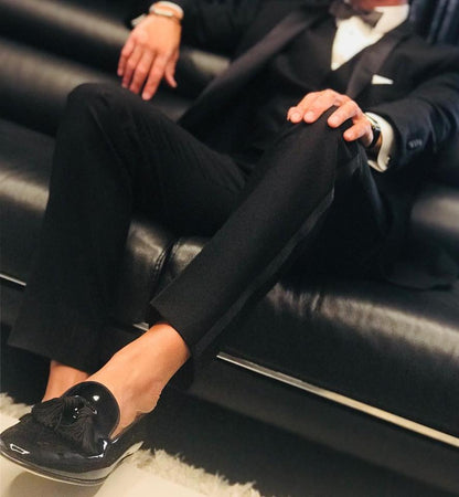 CANTORE BLACK BELGIAN LOAFER