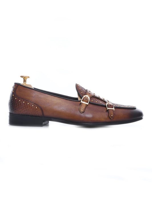 COGNAC BELGIAN LOAFER