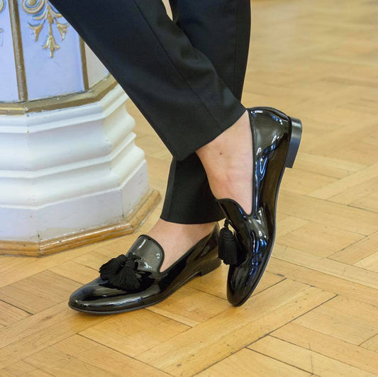 CANTORE BLACK BELGIAN LOAFER