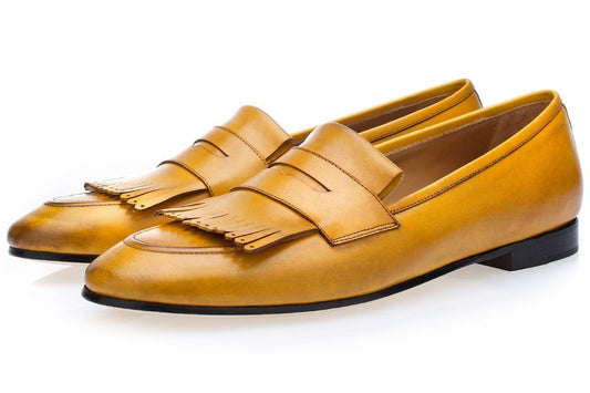 NAPPA YELLOW LOAFERS