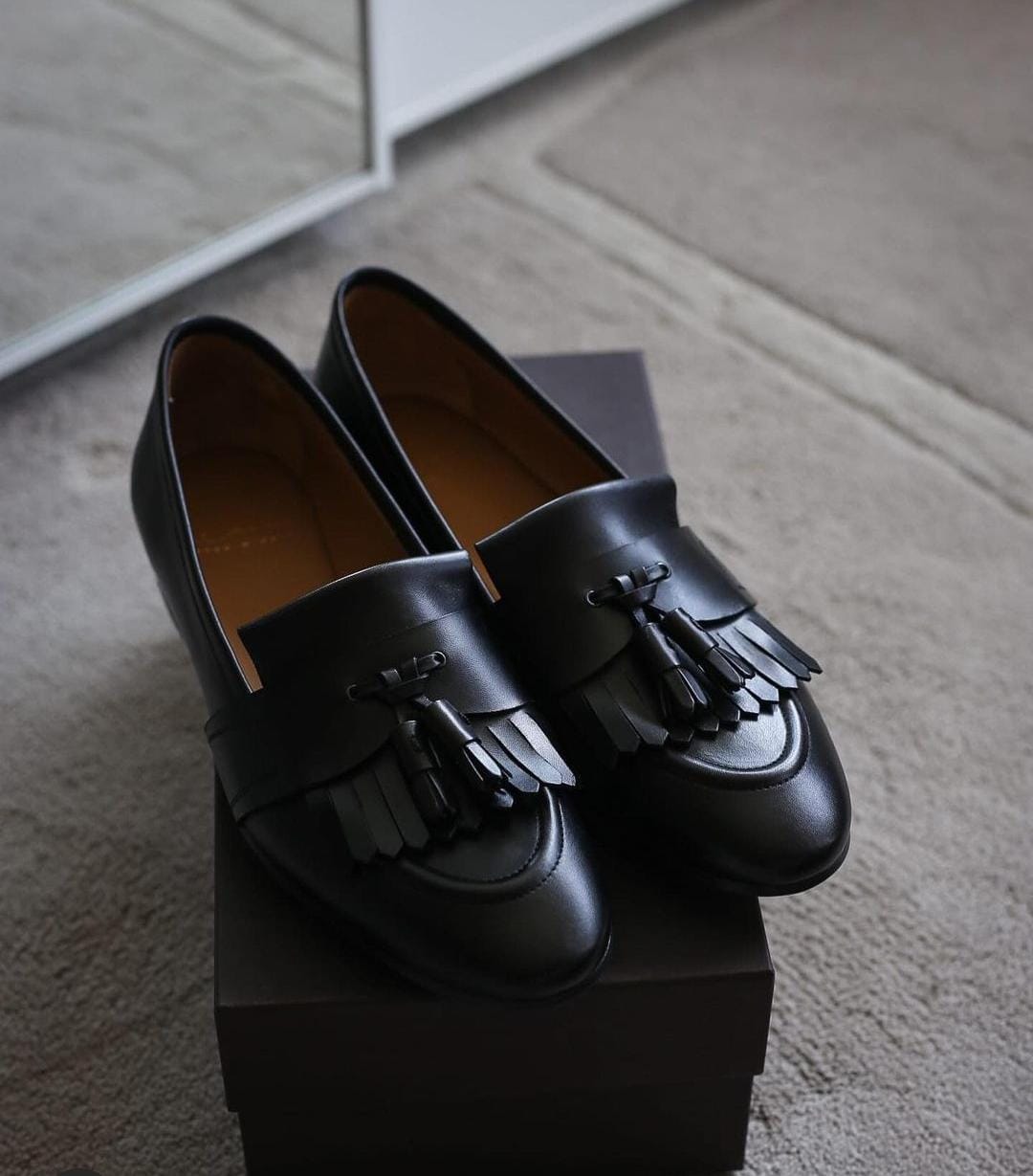 Bluetta BLACK LOAFERS