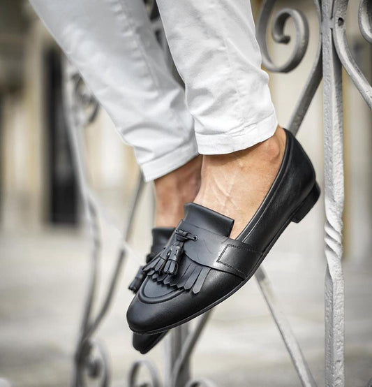 Bluetta BLACK LOAFERS
